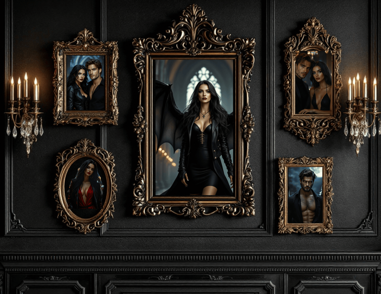 THE DEMON WITHIN - Family Character Art Collection