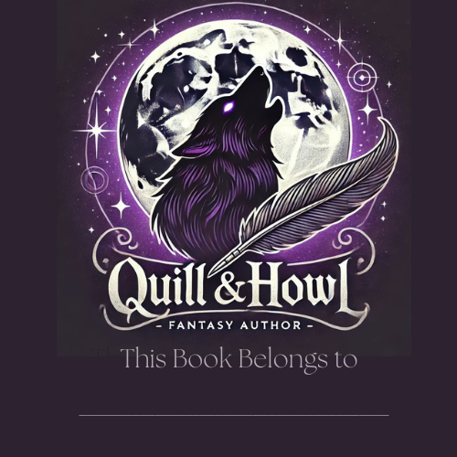 Quill & Howl Bookplate 3 X 3