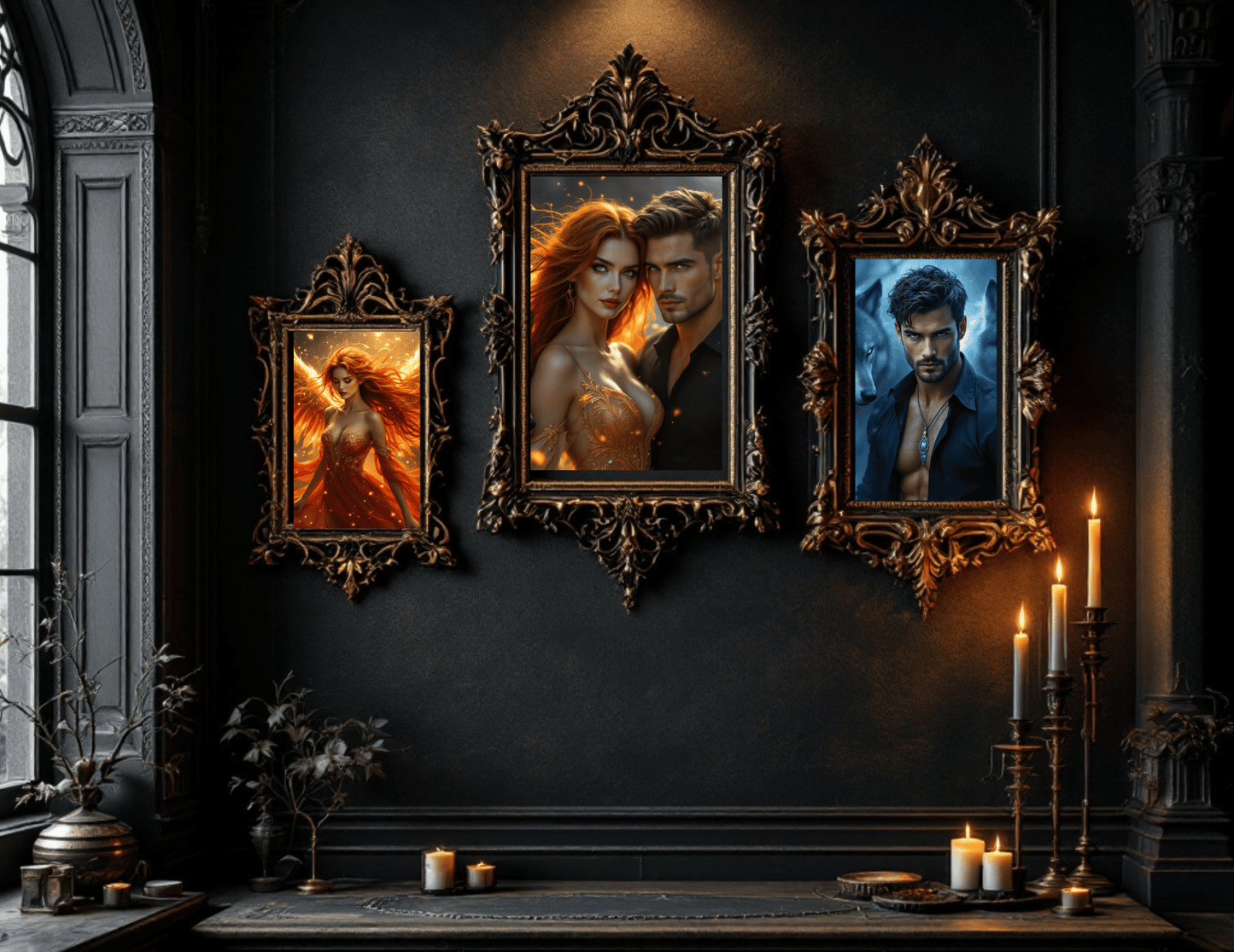 FLAME & SHADOWS: Premium Character Collection Ronan & Elysia
