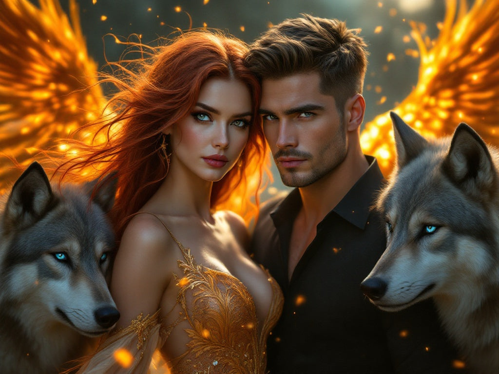 FLAME & SHADOWS: Premium Character Collection Ronan & Elysia