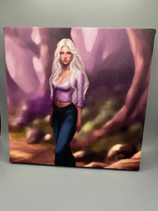 Limited Edition: Tatiana 9.76" x 9.76 Canvas Prints